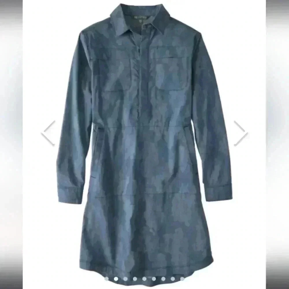 Title Nine Wren Utility Shirt Dress - Miku